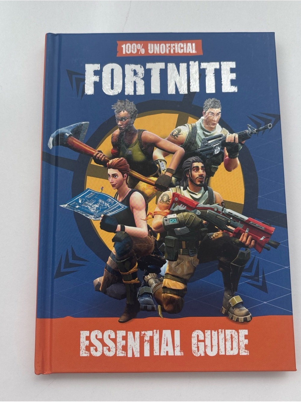 Fortnite Essential Guide - Blue & Orange Hardcover (Unofficial)